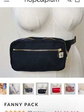 Hope&Plum Fanny Pack (Short Length)